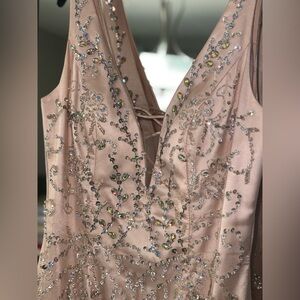 Elegant Embellished Evening Dress